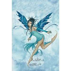  Amy Brown Art Water Element Fairy Magnet