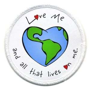  Creative Clam Celebrate Earth Day With Love 3 Inch Patch 