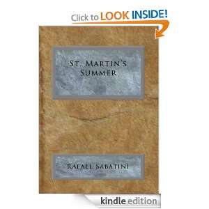 St. Martins Summer Rafael Sabatini  Kindle Store