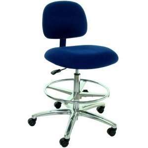  Industrial Seating   Fabric Conductive Esd Drafting Chair 