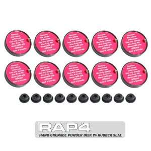  RAP4 Hand Grenade Powder Disk w/ Rubber Seal Sports 