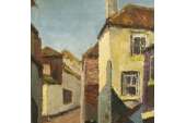 Fare West Country Cottages Oil Painting Contemporary Art  