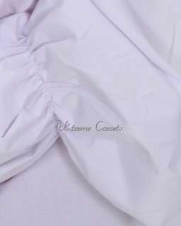 Medieval Renaissance White Cotton Poly Chemise Long Sleeves Costume 
