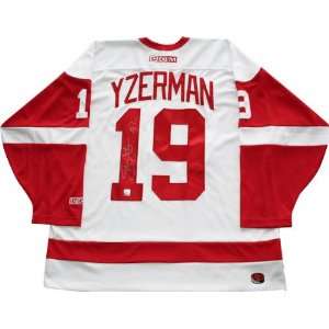 Steve Yzerman Detroit Red Wings Autographed Authentic Jersey  