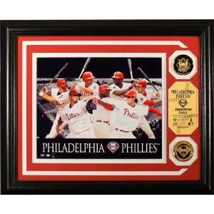   Phillies Team Force 24KT Gold Coin Photo Mint