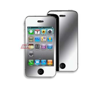 mirror reflective lcd screen protector w/ lint free cloth cleaner for 