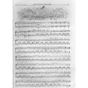  Music & Song Going To Christmas Party 1859