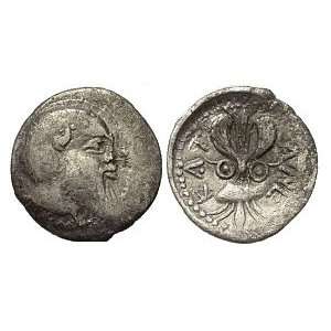  Katane, Sicily, First Punic War, c. 413   404 B.C.; Silver 