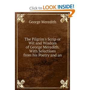   . With Selections from his Poetry and an George Meredith Books