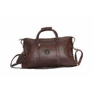 NCAA Embossed Leather Cabin Duffel   Falls Canyon  Sports 