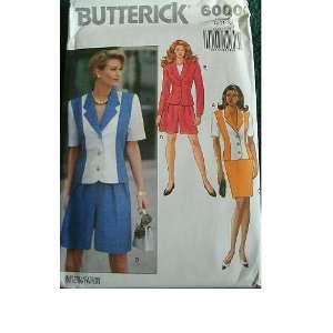   SIZE 12 14 16 BUTTERICK EASY PATTERN 6000 Arts, Crafts & Sewing