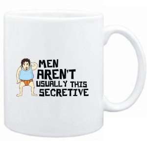    Men arent usually this secretive  Adjetives
