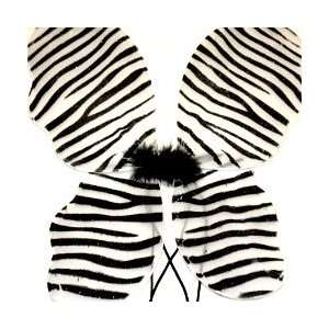  Black and White Zebra Princess Fairy / Butterfly Wings 