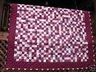 Extra Large King Patchwork Quilt Cranberry&​Rose112x1​12