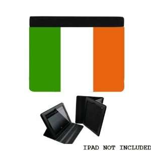  Ireland Irish Flag iPad 2 3 Leather and Faux Suede Holder 