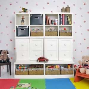   Open Storage Base & Open Quad Cubical & Cabinet with Shelf   6 Piece