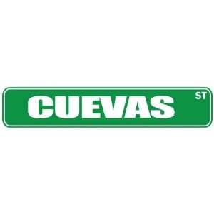   CUEVAS ST  STREET SIGN