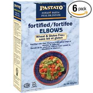 Pastato Fortified Potato Elbows, 8 Ounce (Pack of 6)  