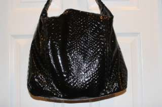 Chi by Falchi Snake Embossed Bag  