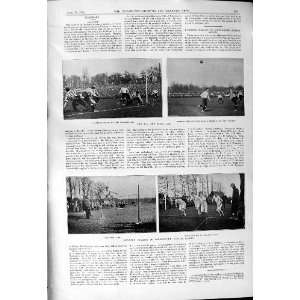  1901 F.A. Cup Football Tottenham Sheffield Downton Sports 