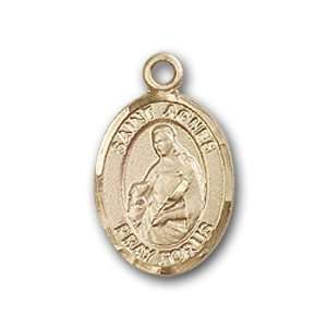  12K Gold Filled St. Agnes of Rome Medal Jewelry
