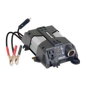  Rally 7559 12 Volt 250 Watt Inverter with USB Automotive