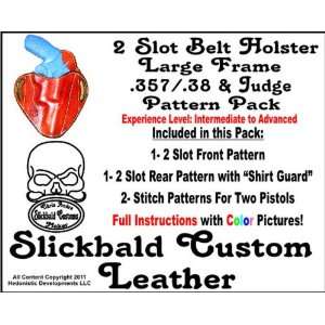  2 Slot Belt Holster Pattern Pack, Large Frame Arts 