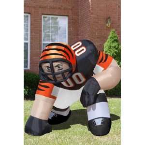 Cincinnati Bengals Inflatable Images 5ft. Tall Bubba Lawn Figure 