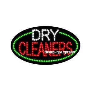 Animated Dry Cleaners LED Sign  Industrial & Scientific