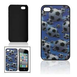  Cute Football Pattern 3D Back Case Cover for iPhone 4 4G 