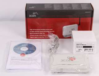 3COM OFFICECONNECT WIRELESS 54MBPS 11G ACCESS POINT NEW WL 524 