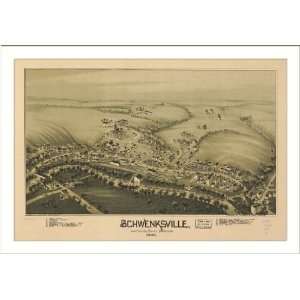  Historic Schwenksville, Pennsylvania, c. 1894 (L 