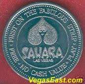 Sahara Las Vegas NCV Slot Token Casino Chip Obsolete  