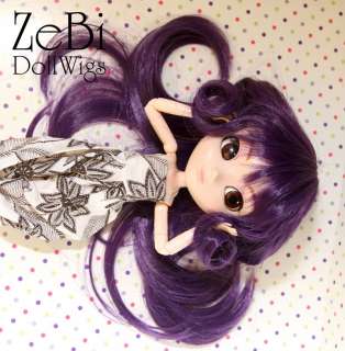 T028G Lynn Minmay Purple Wig/Wigs for Pullip & 1/3 BJD  