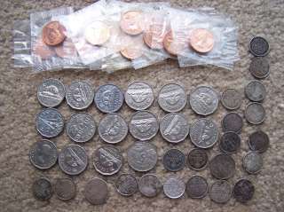 Collection of canadian coins including many early silver.  