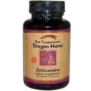  Schizandra, 500 mg, 100 Capsules