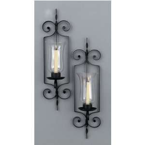  Scarpa Scroll Candle Sconces (pair)