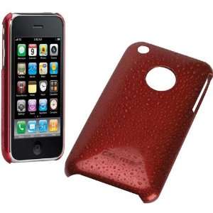   Mate Barely There Acrylic Case for Iphone 3G Royal Red Electronics