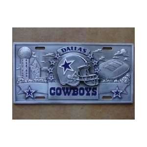  Dallas Cowboys Sports Plate