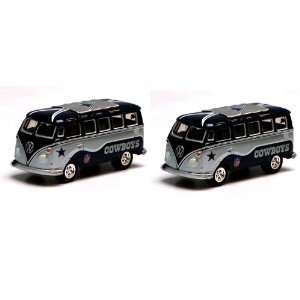  (2) ERTL NFL 164 Scale VW Bus  Dallas Cowboys