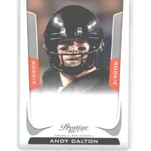  2011 Panini Prestige #207 Andy Dalton RC   Texas Christian 