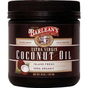  Coconut Oil 16 oz   Barleans Organic Oils Health 