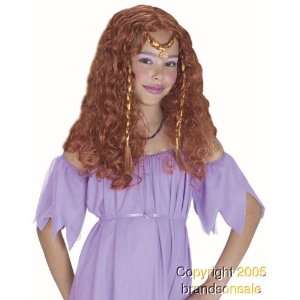  Girls Auburn Princess Costume Wig Toys & Games