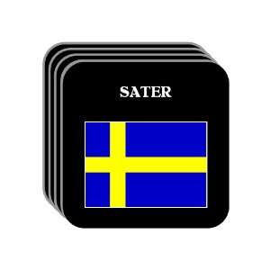  Sweden   SATER Set of 4 Mini Mousepad Coasters 