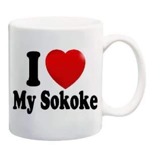   LOVE MY SOKOKE Mug Coffee Cup 11 oz ~ Cat Breed 