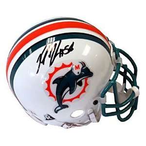  Karlos Dansby Autographed / Signed Miami Dolphins Mini 