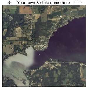   Aerial Photography Map of Merrimac, Wisconsin 2010 WI 