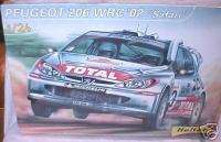 heller 1/24 #3 PEUGEOT 206 WRC 2002 SAFARI RALLY RACER  