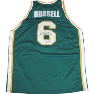  Bill Russell Signed Uniform   University of San Francisco 
