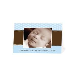 Thank You Cards   Sweet Reflection Blue By Hello Little One For Tiny 